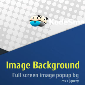 Applying Full screen Image Background using CSS and JavaScript